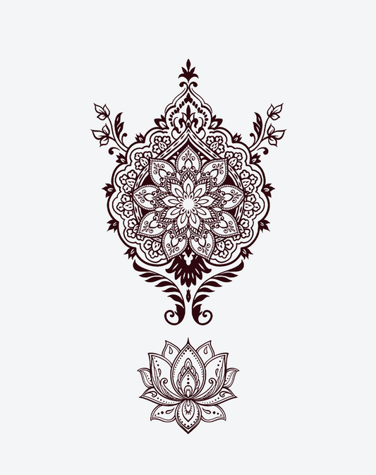 Sacred Mandala Lotus