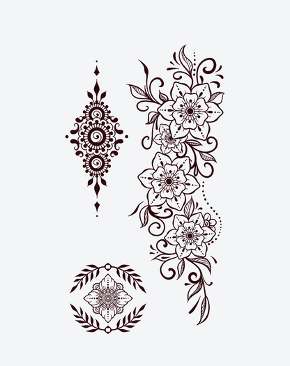 Trailing Floral Harmony