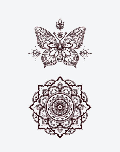 Butterfly & Mandala