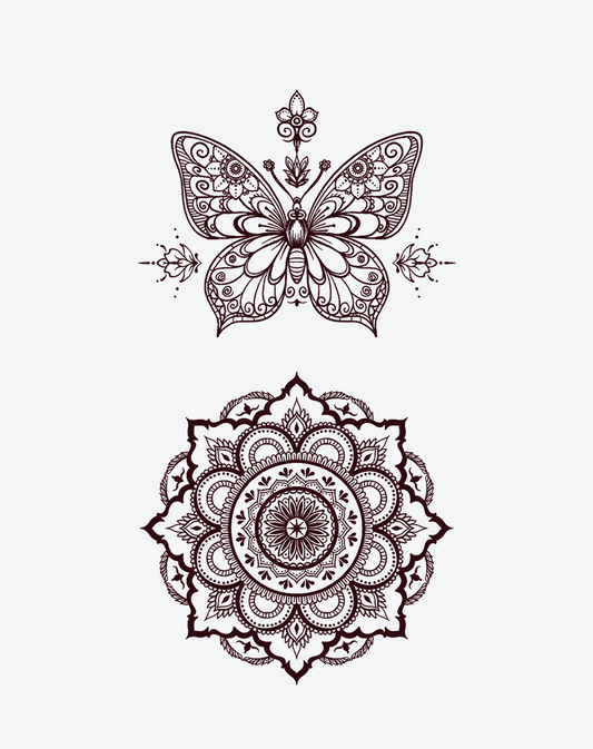 Butterfly & Mandala