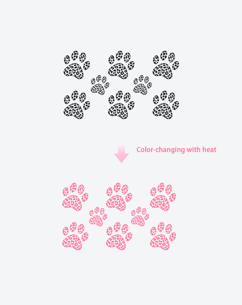 Pink Cheetah Paw