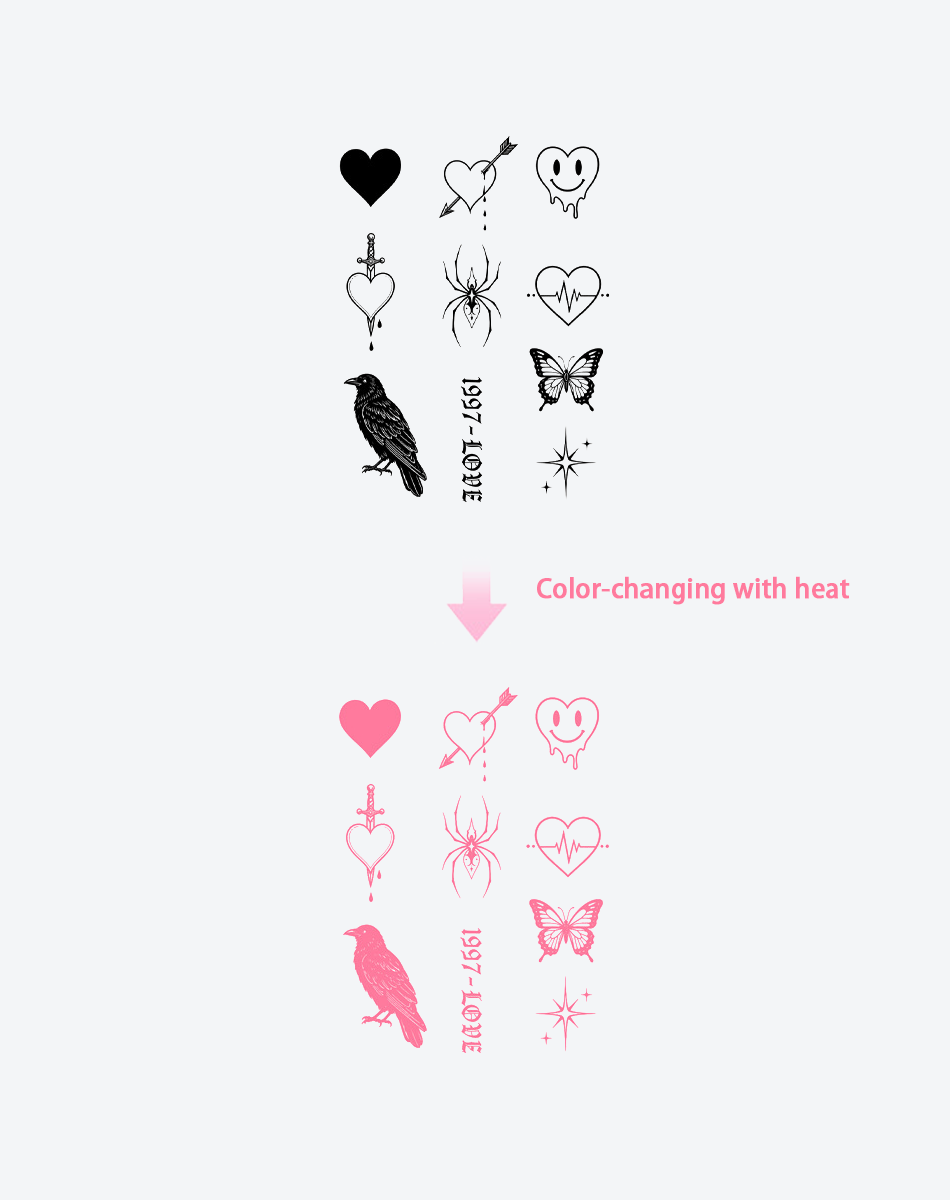 Raven & Heart Mini Sheet
