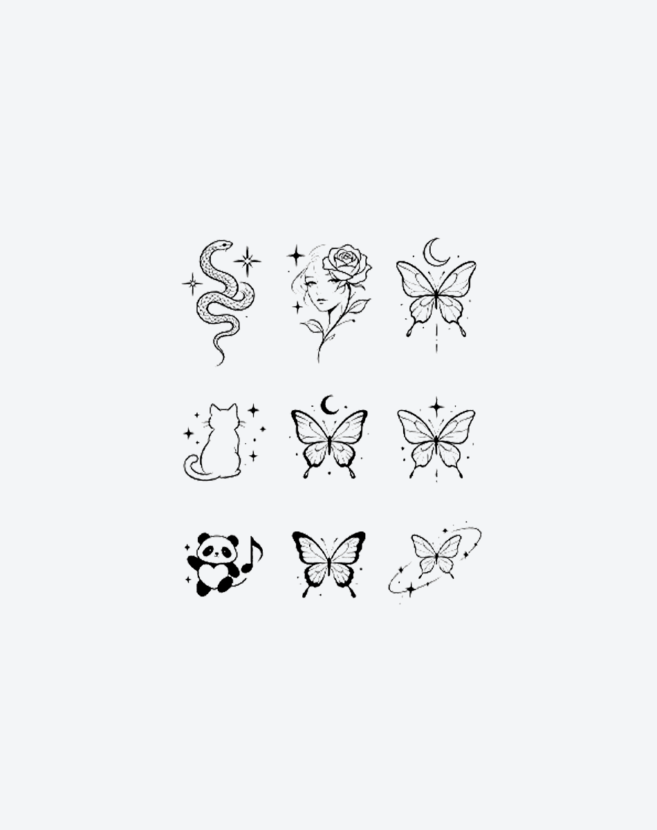 Dreamy Butterfly & Girl