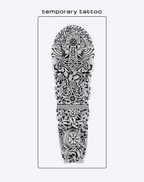 Celtic Style Ornate Temporary Tattoo | Ornate Knotwork