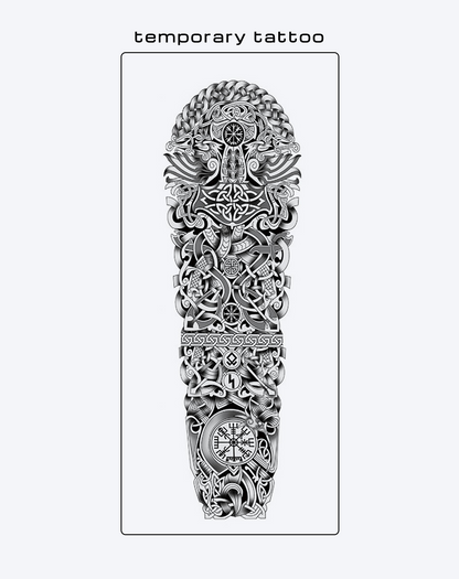 Celtic Style Ornate Temporary Tattoo | Ornate Knotwork
