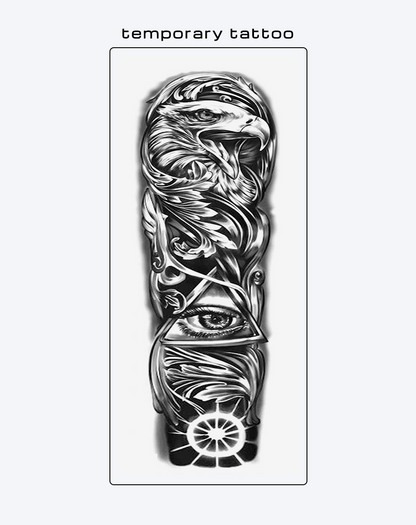 Eagle  All-Seeing Eye and Ornaments - Mystic Art
