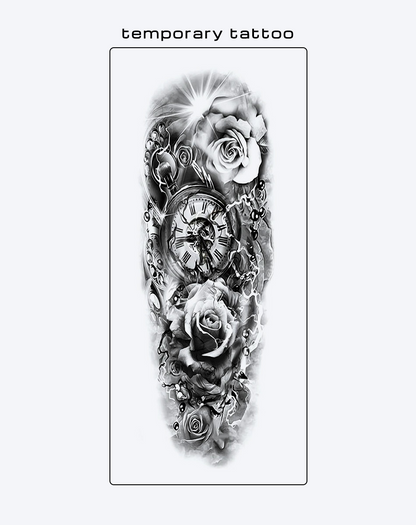 Darkness and Elegance - Gothic Fake Tattoos