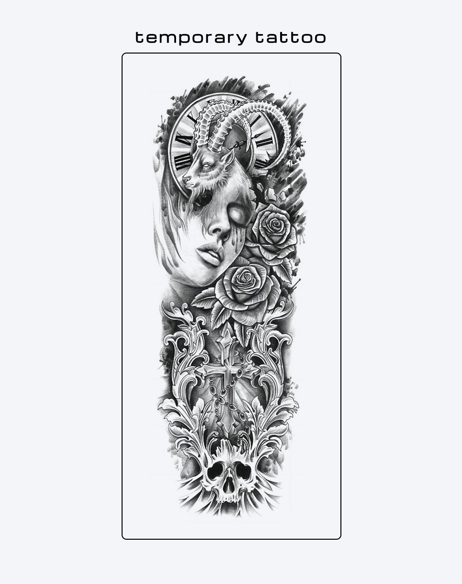 Symphony of Darkness Temporary Tattoo - Chic Style
