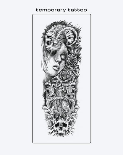 Symphony of Darkness Temporary Tattoo - Chic Style