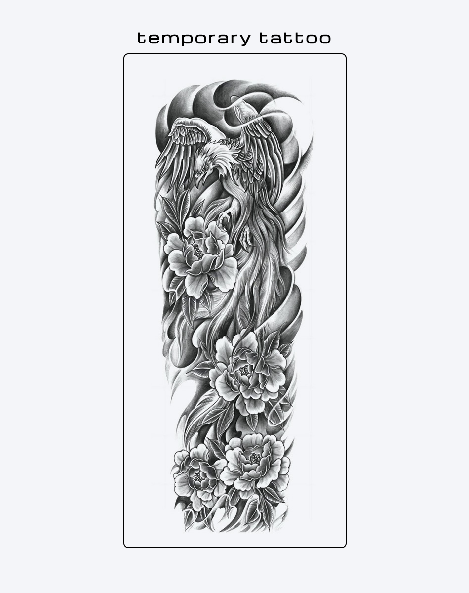 The Power of Nature Temporary Tattoo - Wild Style	
