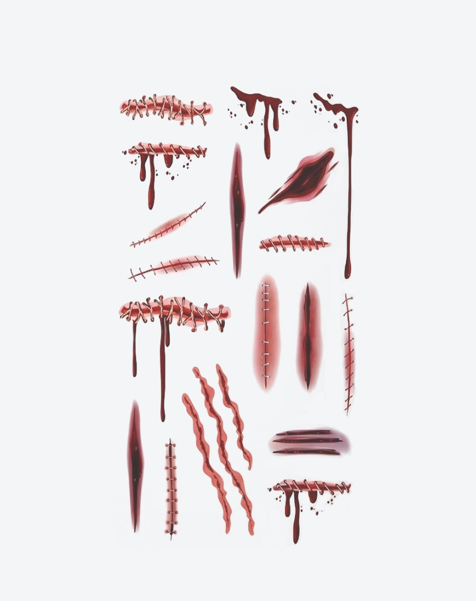 Bloody Wounds Tattoo