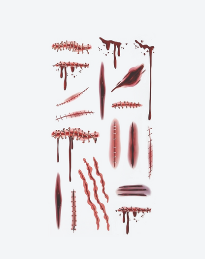 Bloody Wounds Tattoo