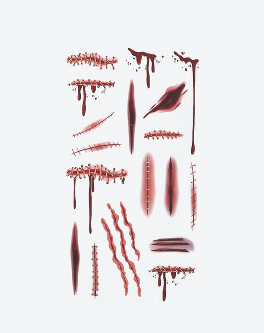 Bloody Wounds Tattoo
