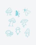 Moth Temporary Tattoo | Mystical Temporary Tattoos