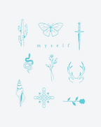 Resilience Temporary Tattoo | Elegant Minimalist Tattoos