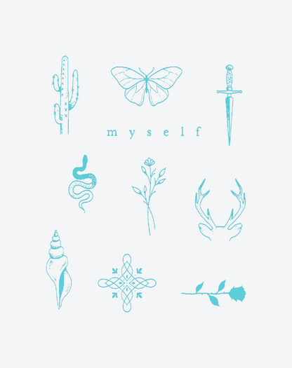 Resilience Temporary Tattoo | Elegant Minimalist Tattoos