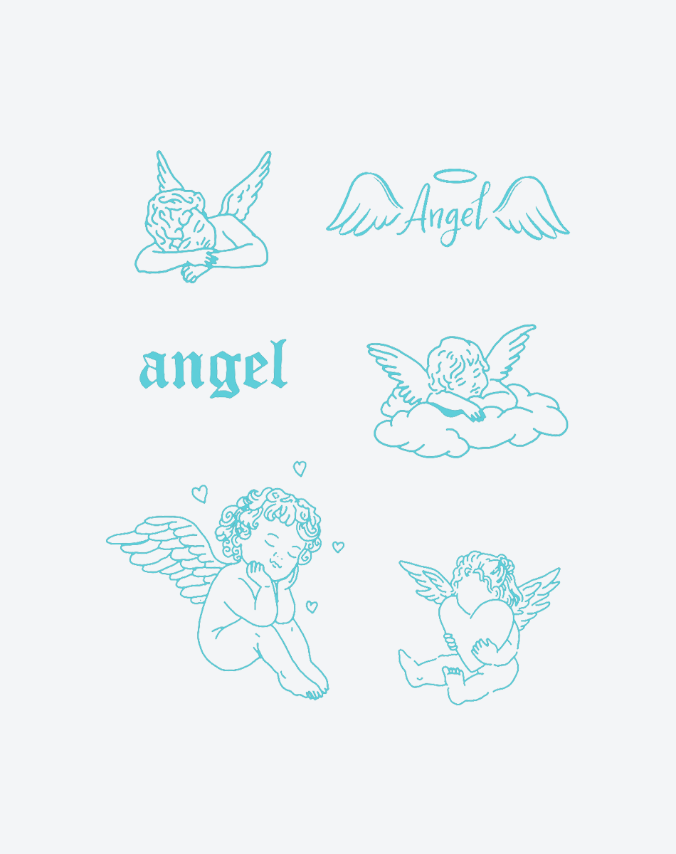 小さな天使の羽