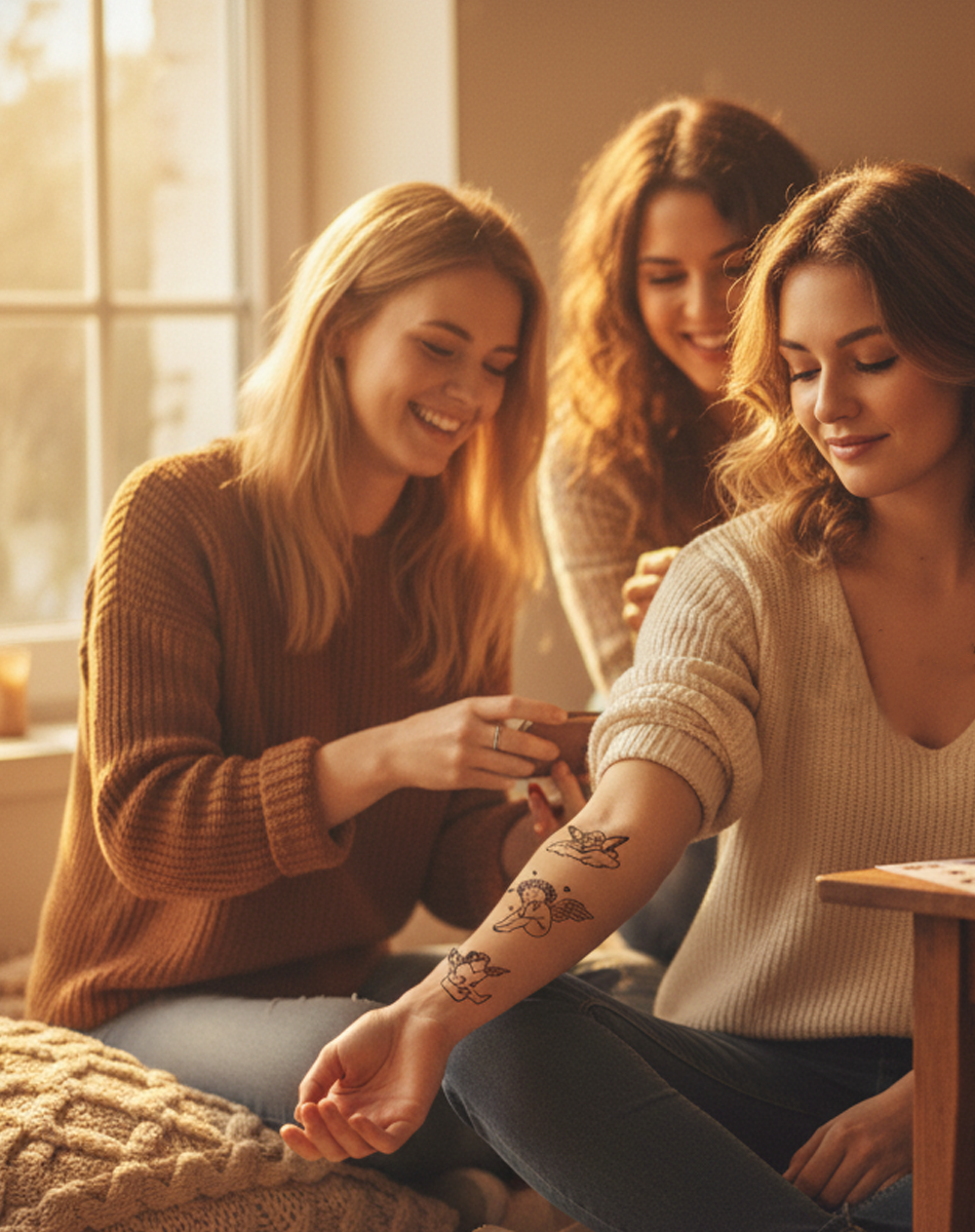 小さな天使の羽