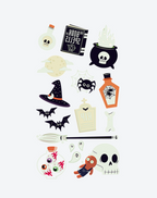 Luminous Halloween Tattoos for Party & Cosplay