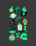 Luminous Halloween Tattoos – Glow in the Dark