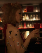 Luminous Halloween Tattoos – Glow in the Dark