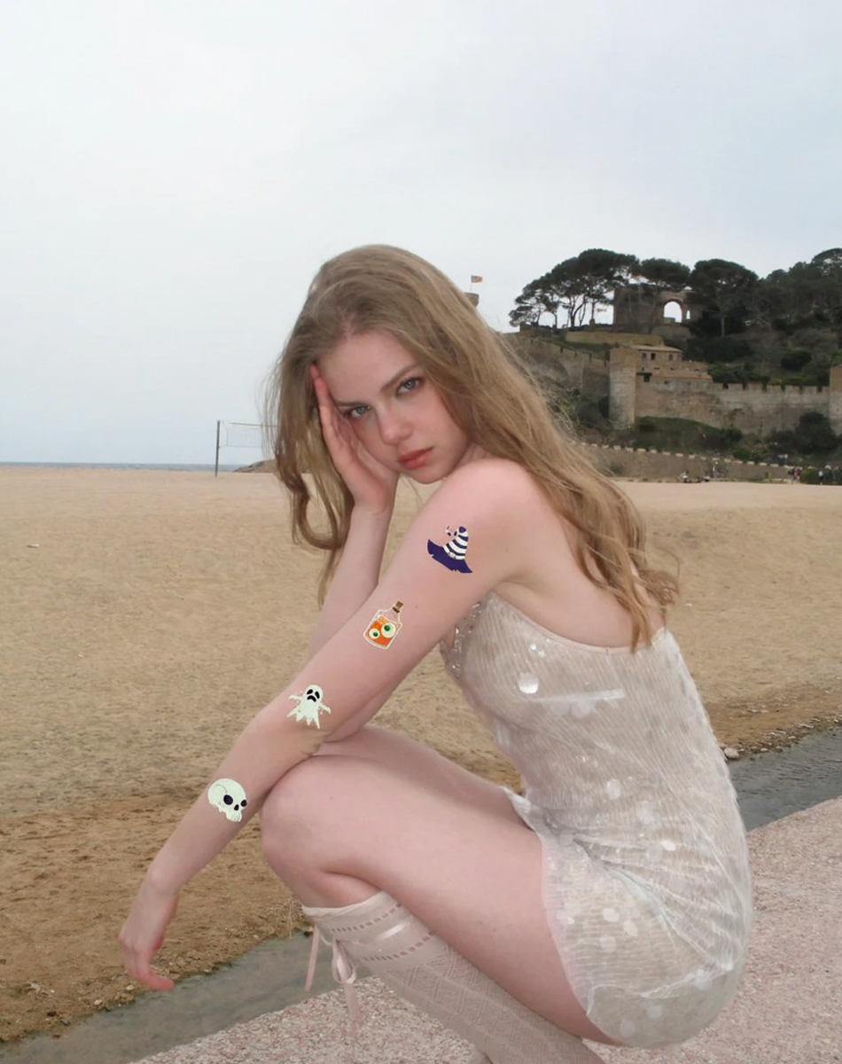 Luminous Halloween Tattoos – Party Ready & Safe