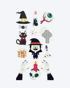 Luminous Halloween Tattoos – Bold & Spooky