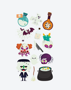 Luminous Halloween Tattoos – Bold & Spooky