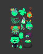 Luminous Halloween Tattoos – Glow in Style