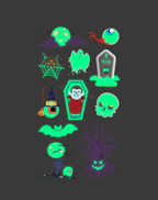 Luminous Halloween Tattoos – Glow in Style
