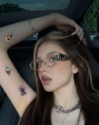 Luminous Halloween Tattoos – Party Ready & Safe