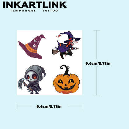 Halloween cute tattoo stickers 1