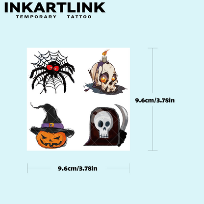 Halloween cute tattoo stickers 1