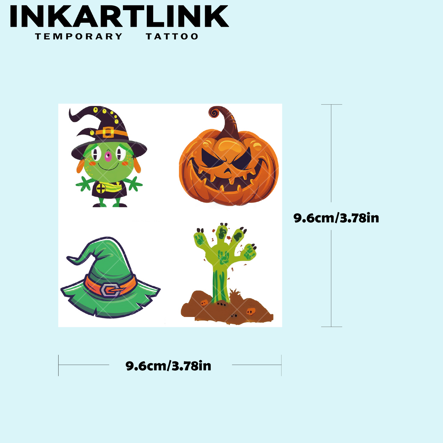 Halloween cute tattoo stickers 2