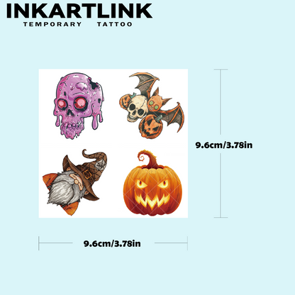 Halloween cute tattoo stickers 4