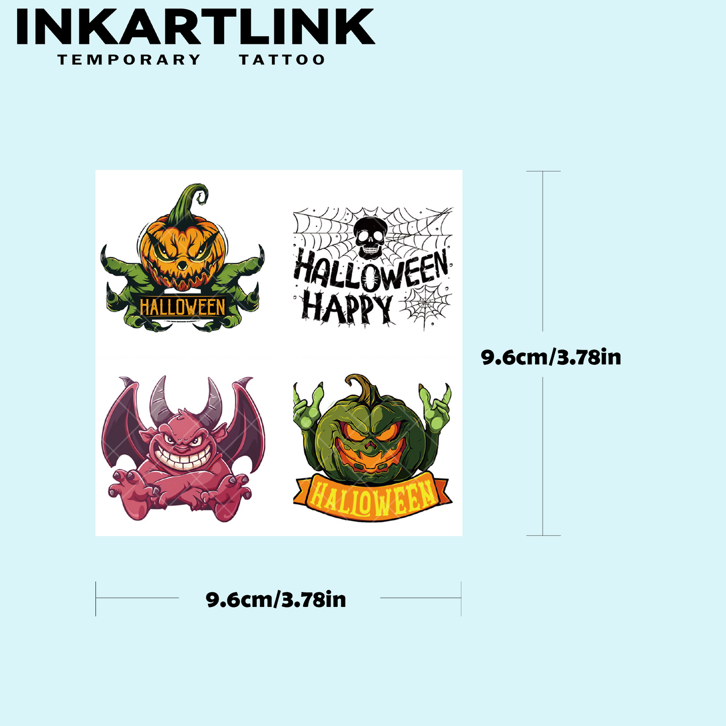 Halloween cute tattoo stickers 4