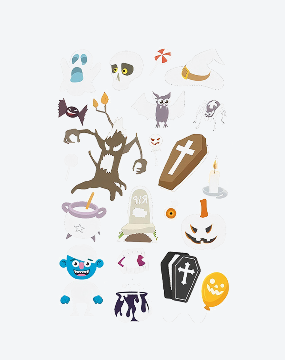 Luminous Halloween Tattoos – Bold & Spooky