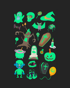 Luminous Halloween Tattoos – Glow in Style