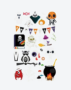 Luminous Halloween Tattoos – Glow in the Dark