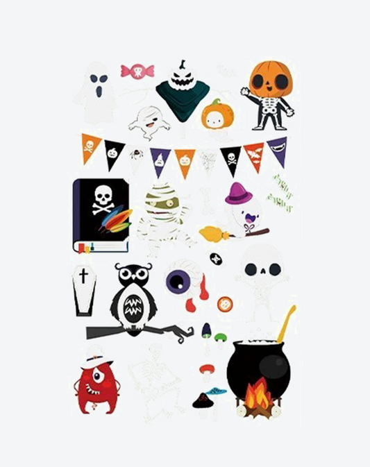 Luminous Halloween Tattoos – Glow in the Dark