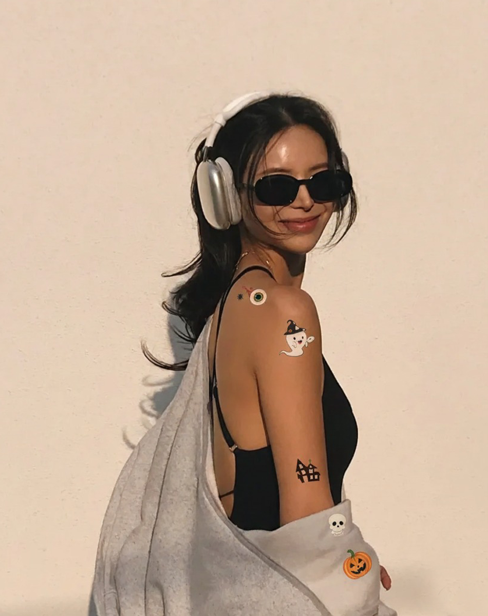 Luminous Halloween Tattoos – Safe & Party Ready
