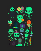 Luminous Halloween Tattoos – Spooky & Fun