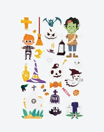 Luminous Halloween Tattoos – Glow in the Dark