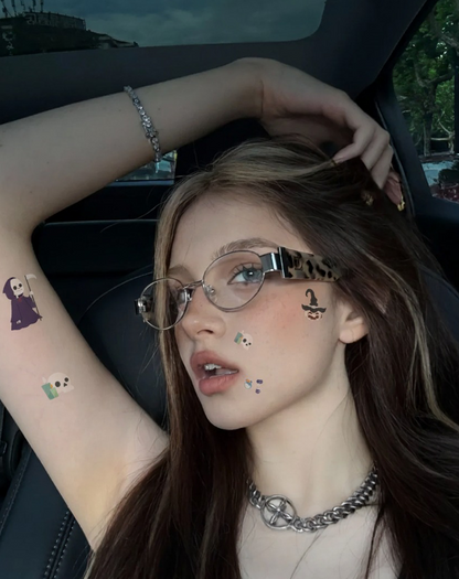 Luminous Halloween Tattoos – Safe & Party Ready