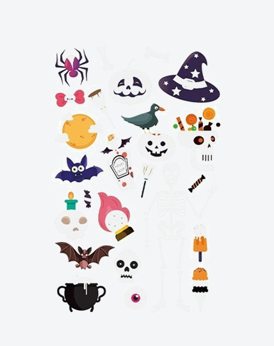 Luminous Halloween Tattoos – Glow in the Dark