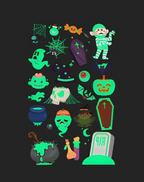 Luminous Halloween Tattoos – Spooky & Fun