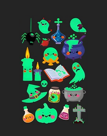 Luminous Halloween Tattoos – Glow Together