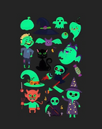 Luminous Halloween Tattoos – Glow Together