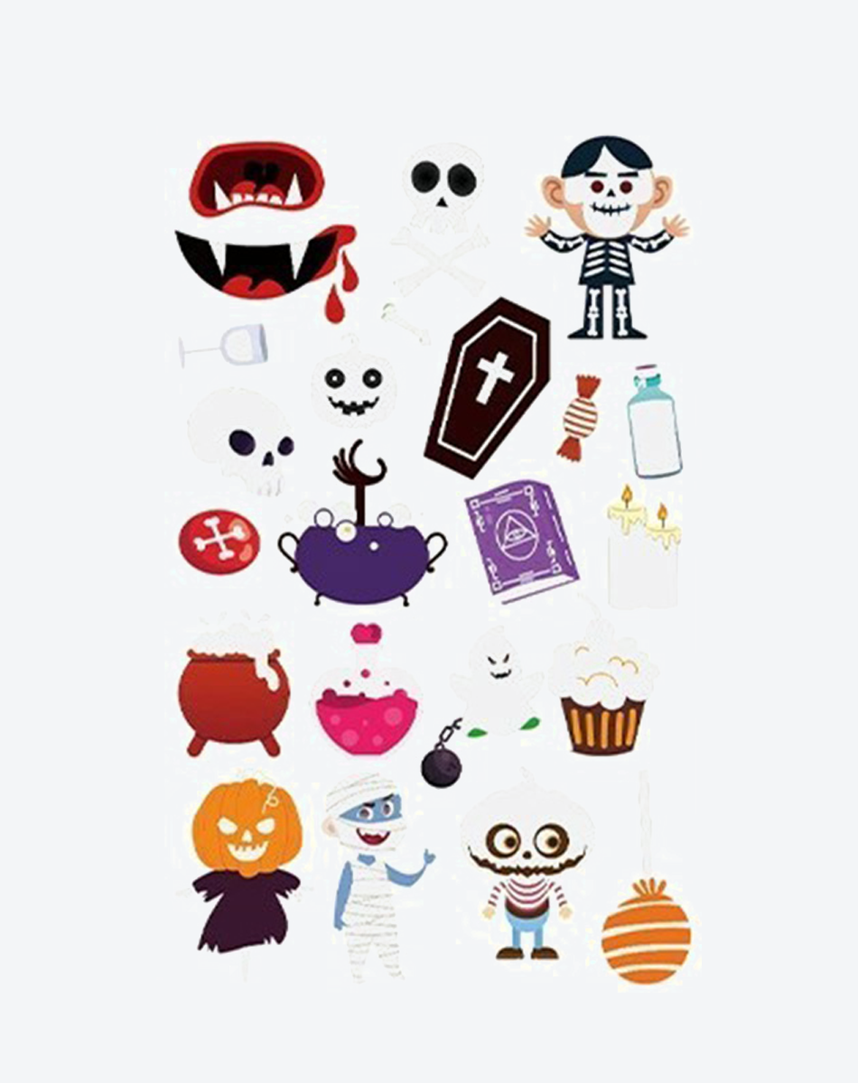 Luminous Halloween Tattoos – Fun for the Family