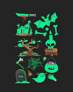 Luminous Halloween Tattoos – Glow Together